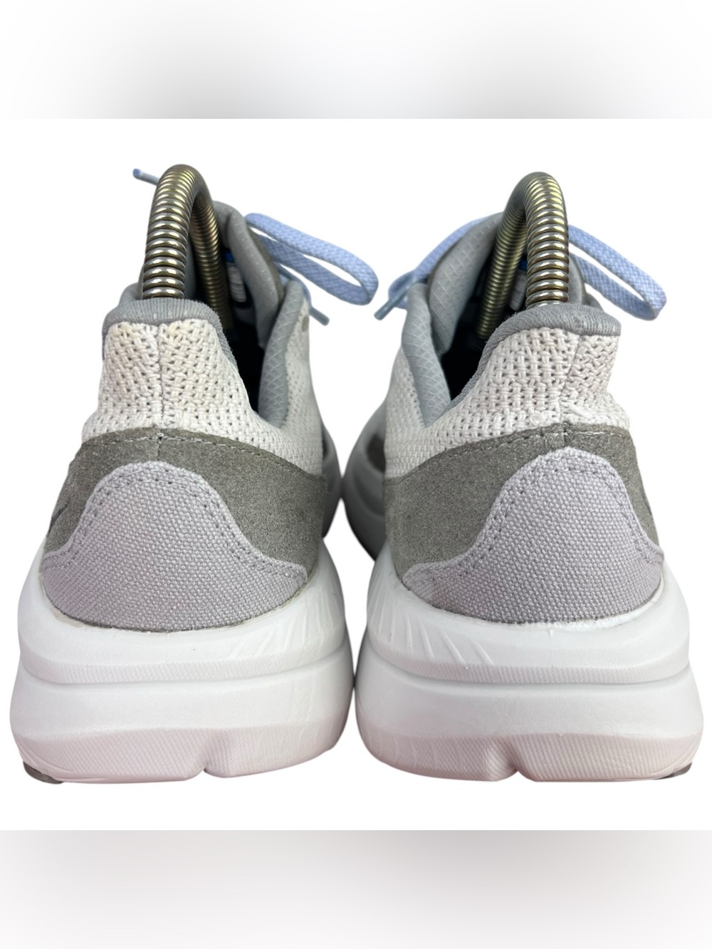 Hoka One One Women's Athletic Shoes in Light Gray and Pale Blue - Picture 5 of 8